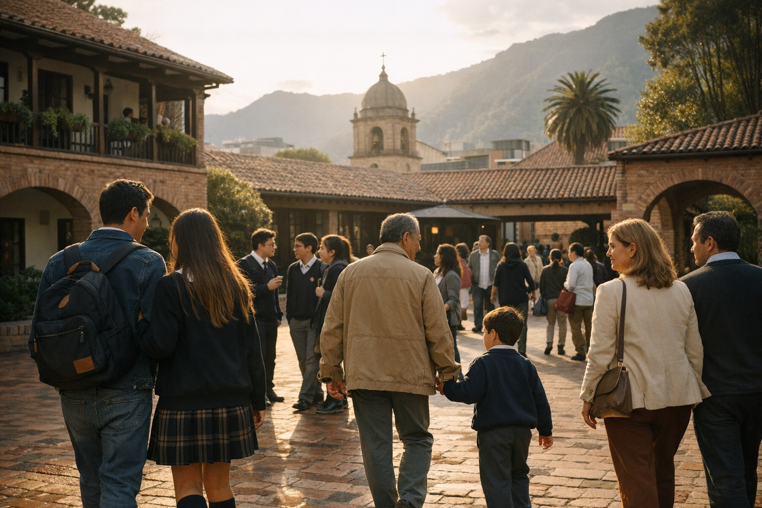 Ambiente académico y cultural en el colegio