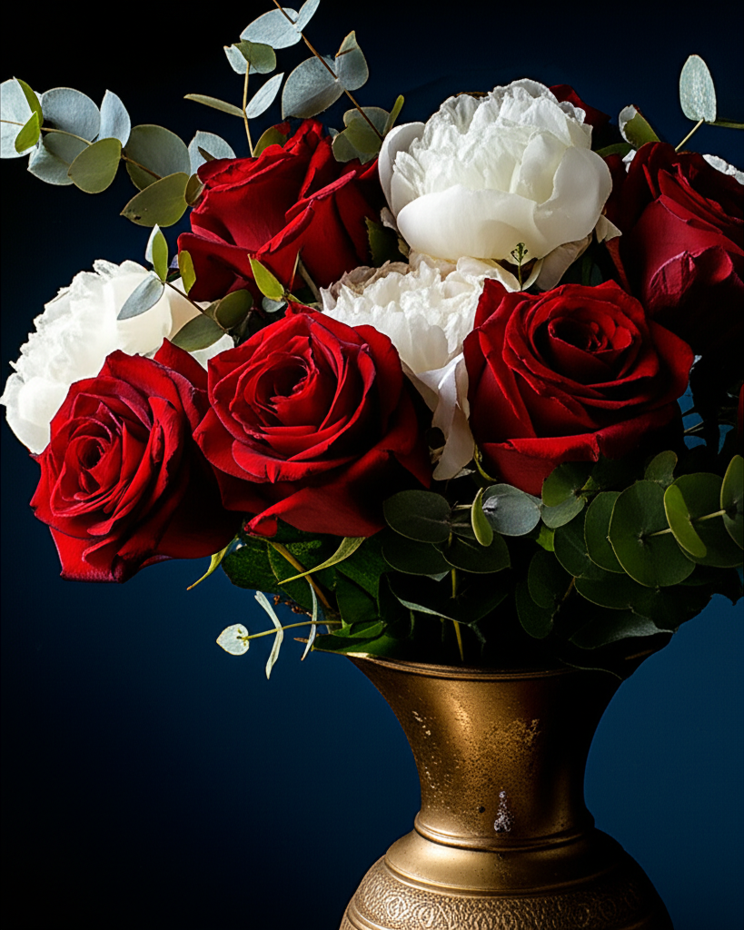 Arreglo floral de San Valentín